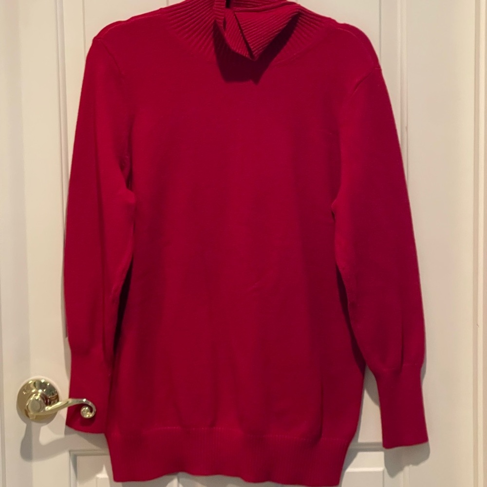 Torrid red turtleneck sweater